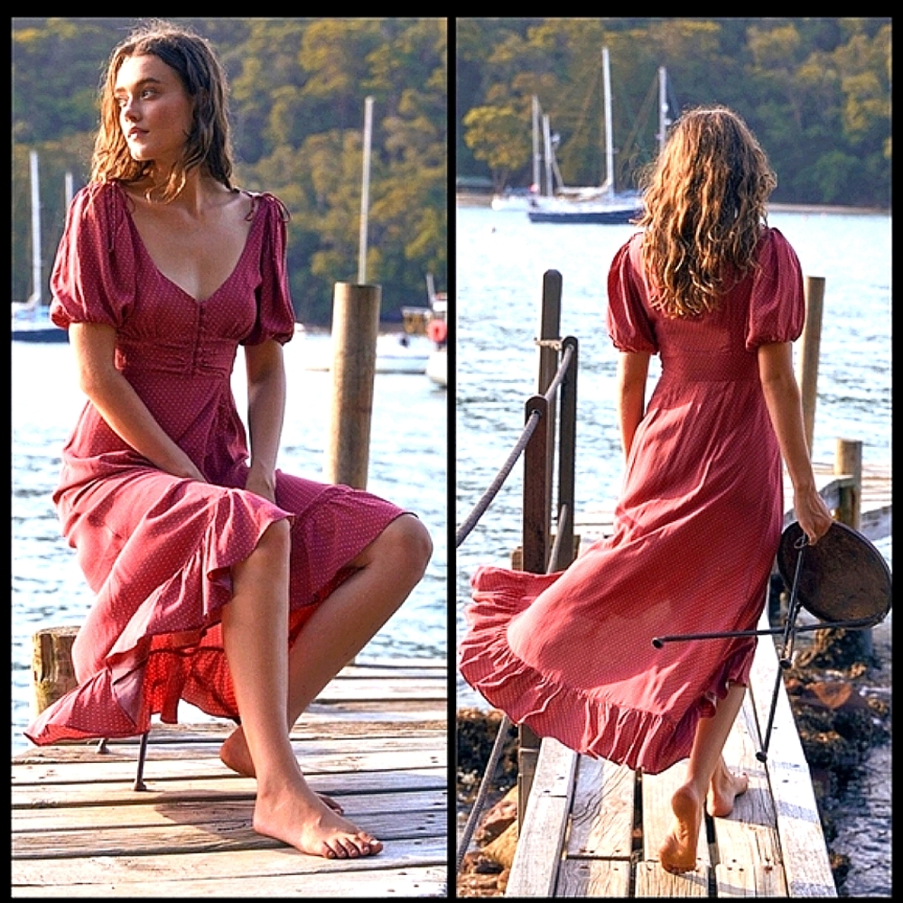 Auguste the label Pippi Maxi dress US S/M 4